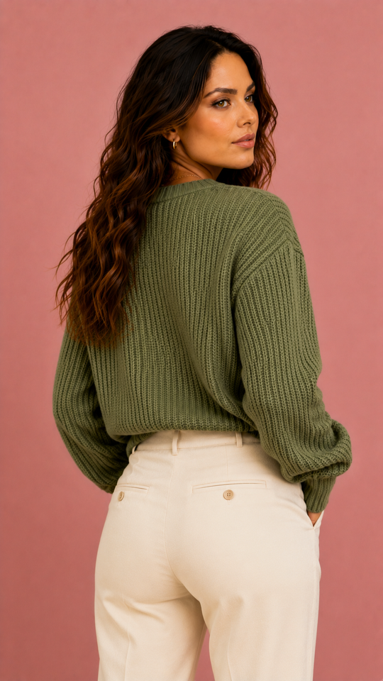 Blusa Tricot Casual Maya