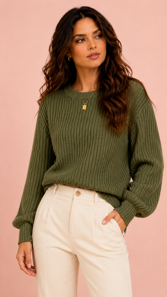 Blusa Tricot Casual Maya