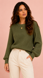Blusa Tricot Casual Maya